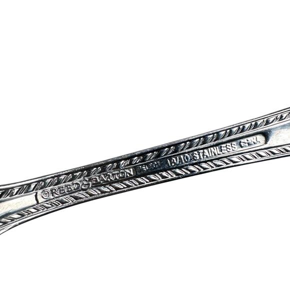 Reed & Barton Dinner Forks 8" Tanglewood Tradition Stainless Steel Lot of 9 - Picture 5 of 6